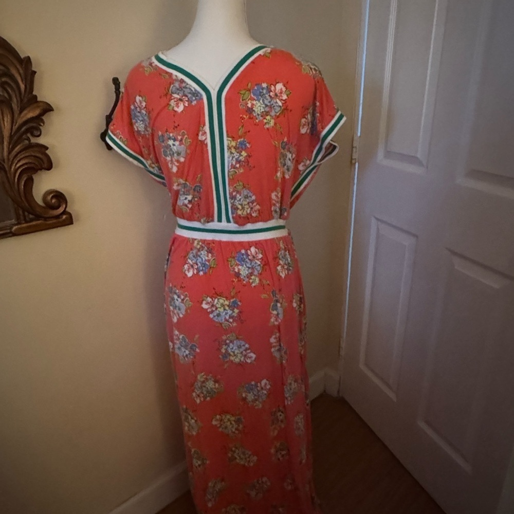Dress Matilda Jane Floral Coral Maxi - Picture 4 of 9